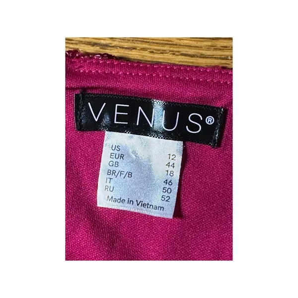 Venus Womens Sequin Romper V-Neck Spaghetti Strap Size L Sparkly Glam Party NEW - Image 4