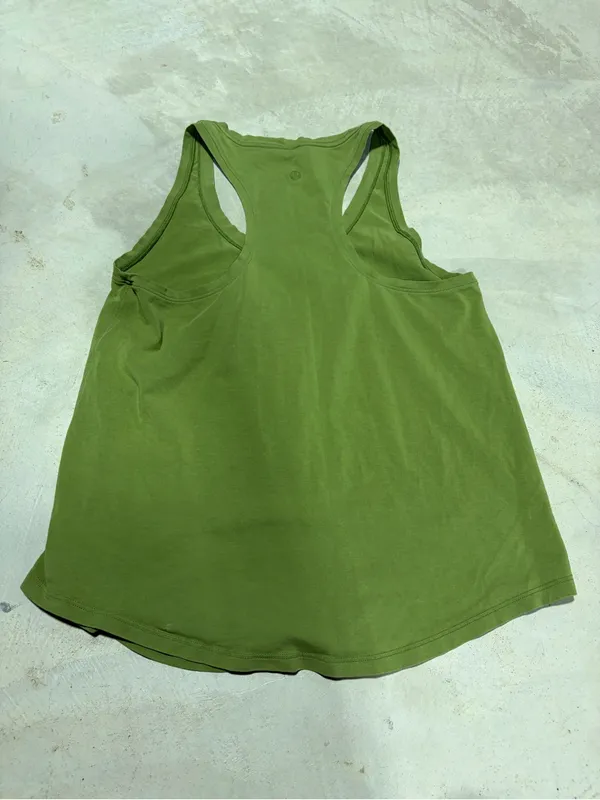 Lululemon Green Racerback Tank Top - Image 5