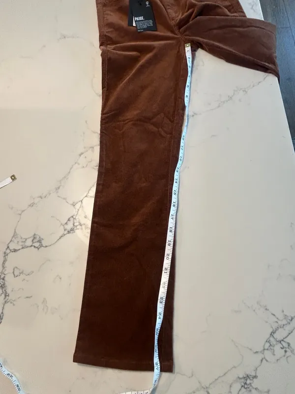 Paige Cindy High-Rise Straight Corduroy Pants size 25 NWT - Image 9