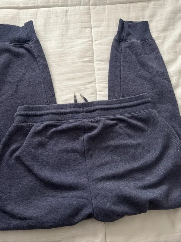 Primark UK Navy Drawstring Sweat Joggers size M - Image 4