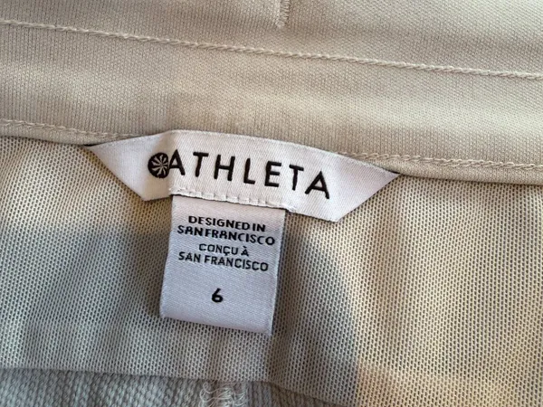Athleta Headlands Hybrid Trek Joggers Pants Trousers Khaki Tan Size 6 - Image 10