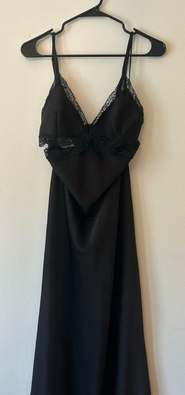 Mango Cut-Out Maxi Dress - Image 3