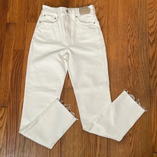 Madewell The Perfect Vintage Jean Tile White size 23 NWT‎ - Image 3