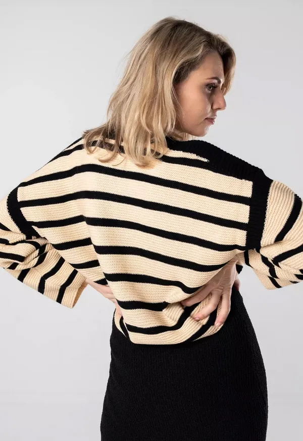 Guts And Gusto Striped Sweater - Image 3