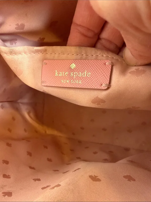 Kate Spade pink glitter trim shoulder bag - Image 7