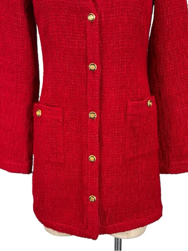 Zara Tweed Weave Dress Size XS - Image 7