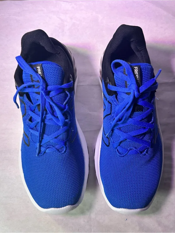 New Balance Blue and Black Athletic Sneakers - Image 4