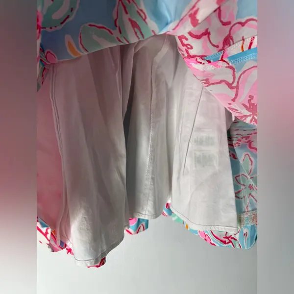 Lilly Pulitzer Lenore Lolita dress‎ cutout sunglow breakwater blue print size 2 - Image 5