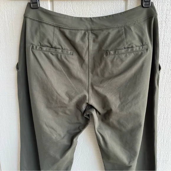 Lululemon‎ Olive Green Slim Fit Pants Small - Image 6