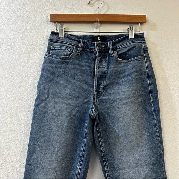 Banana Republic Women's The Straight Leg Denim Jeans Size 26 Medium Wash‎ - Image 4