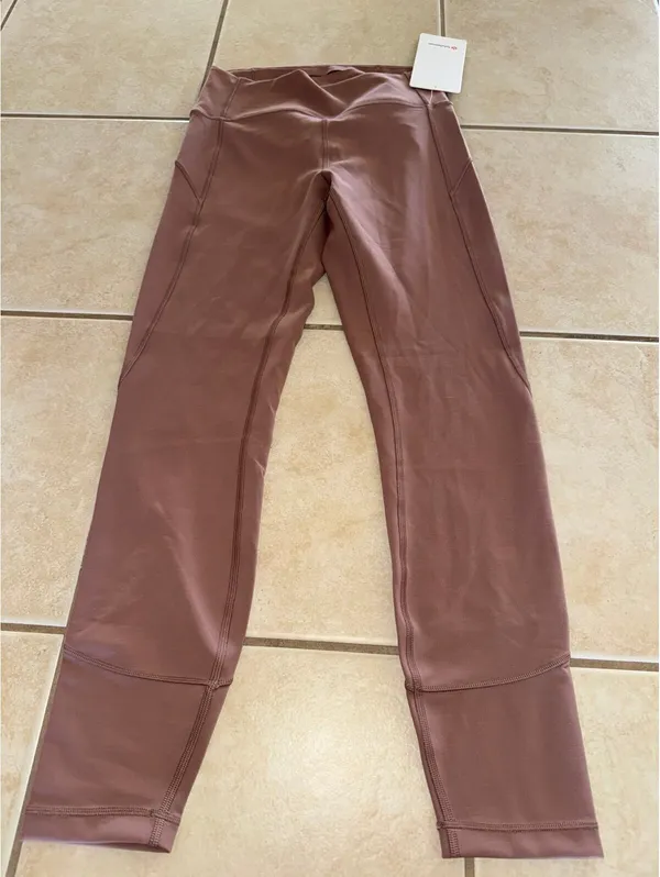 Lululemon In Movement High Rise 25” Spanish Oak Size 6 NWT - Image 3
