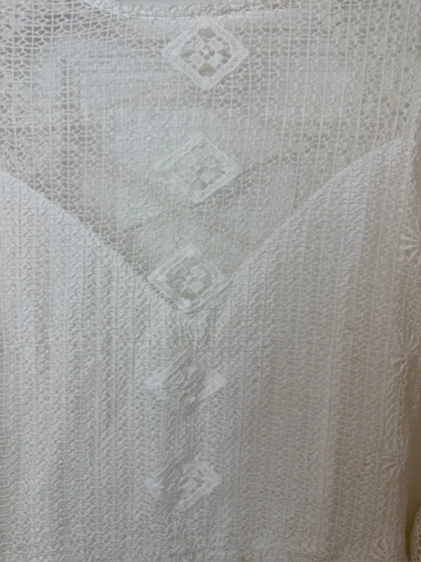 Jen's Pirate Booty Everlasting Backless White Lace Mini Dress - Image 5