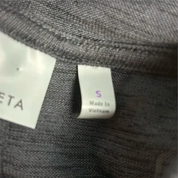 Athleta Women's Gray Hooded Poncho‎ Sweatshirt Pullover Size S - Image 9