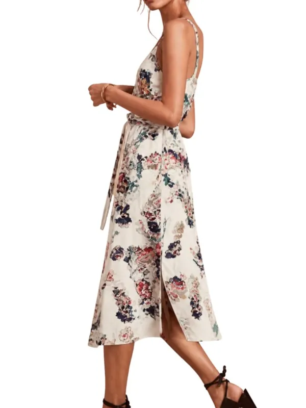 Aritzia‎ Wilfred Astere Floral Midi Wrap Dress XS - Image 2