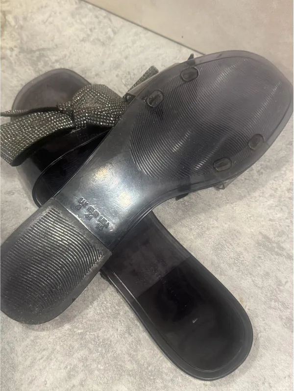 Laundry List Women's Black Flip-Flop Sandals, Size 10 - Image 4