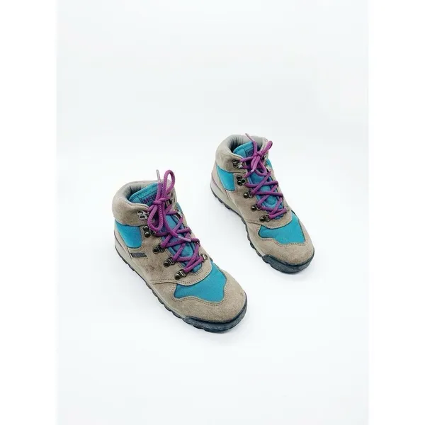 ✨Vintage 90s Merrell Women’s Suede Hi Top Ankle Sz 7 Boots✨ - Image 9