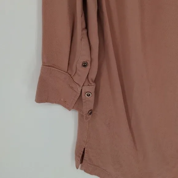Lulus Best of All Pink‎ Long Sleeve Lace Up Dress Size Medium - Image 14