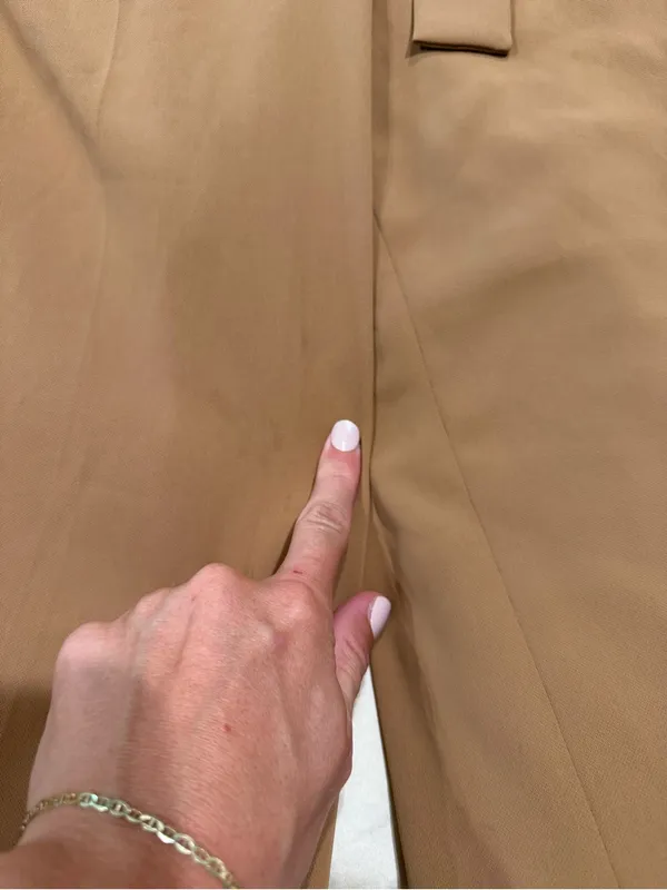 Sportmax women’s Tailored Brown Dress wide leg capri pants - Image 5