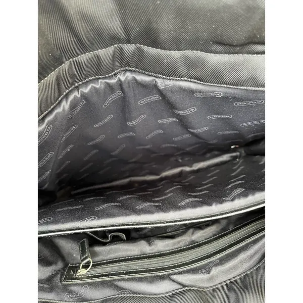 Coach Black Laptop Bag, Vintage Coach NO B1K-5117 - Image 10