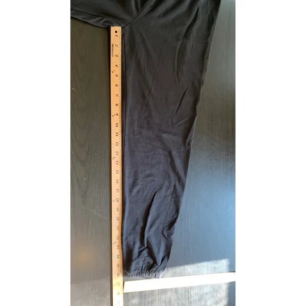 OFFLINE by Aerie Black High Waisted Jogger‎ Sweatpants XS Relaxed Fleece Lined - Image 8