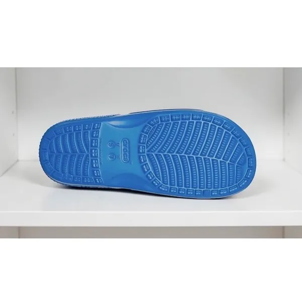 Crocs Classic Slide Sandals Unisex Men 5 Women 7 Blue NEW Comfort Slip On‎ Shoes - Image 4