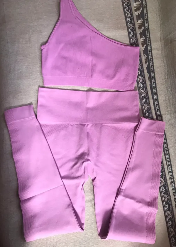 Set Active One-Shoulder bra and leggings - Image 3