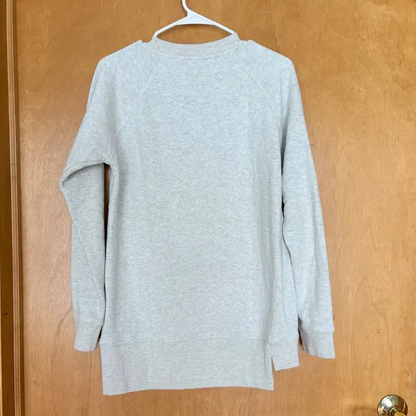 VALANI New York City Crewneck‎ Sweatshirt Grey NYC Graphic Long Sleeve Top L - Image 7