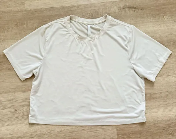 Fabletics Dry-Flex Cropped Short-Sleeve Tee - Image 2