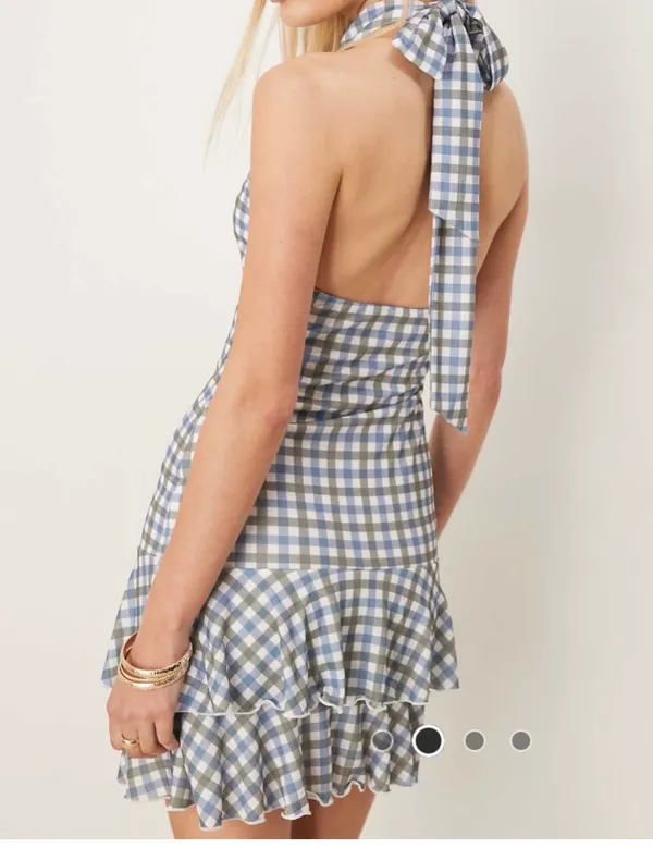 Mini Dress Gingham ASOS - Image 2
