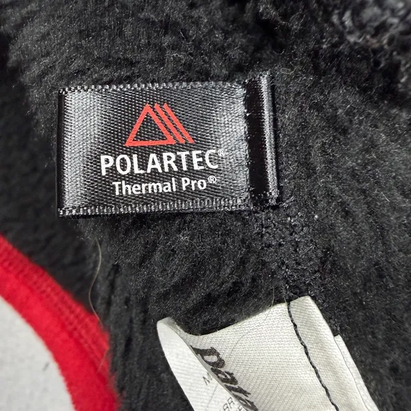 Patagonia Re-Tool Snap-T Fleece Womens Small Black Red Polartec Thermal Pro - Image 9