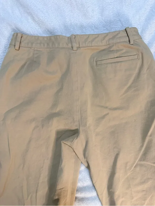 Ralph Lauren Women's Tan Straight-Leg Trousers - Image 7