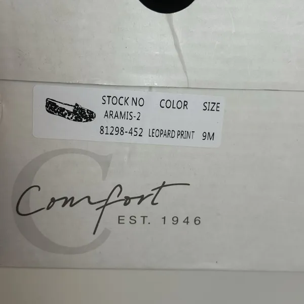 Comfort Est 1946 Aramis Leopard Print Slip On Driving Loafers Size 9M Casual - Image 12