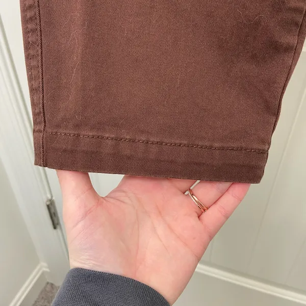 NWOT A New Day women’s chocolate brown‎ stretch khaki deep pocket pants size 10 - Image 3
