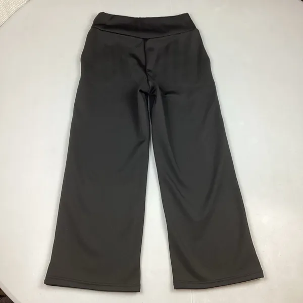 Black Stretchy Warm Fleece Lined Pants Size XL - Image 2