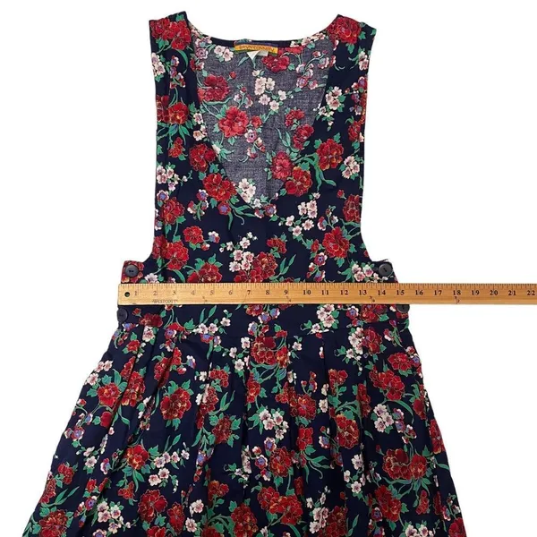 Vintage 80's‎ 90's Bryn Connelly 8 Floral Doilie Floral Print Cottage core Dress - Image 9