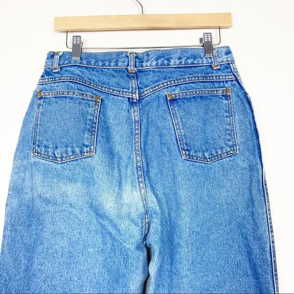 Vintage Bill Blass High Waisted Mom Jeans Sz 29 - Image 3