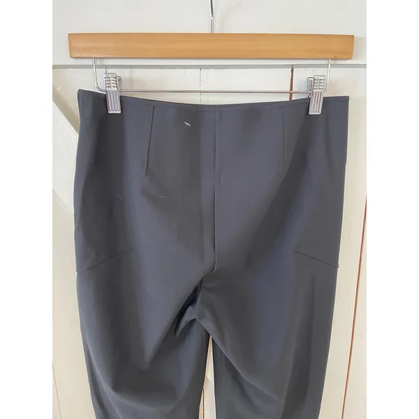 Athleta Interstellar Tights Black Size‎ 4 Slim Leg Ankle Zip Career - Image 6