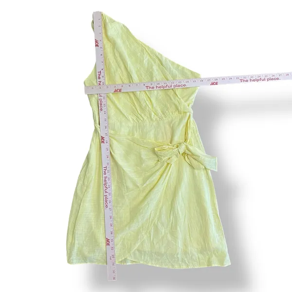 Hello Molly NWT Yummy Love Dress‎ In Yellow Women’s Size L Summer Party - Image 3
