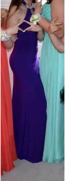 Purple Formal Dress - Image 3