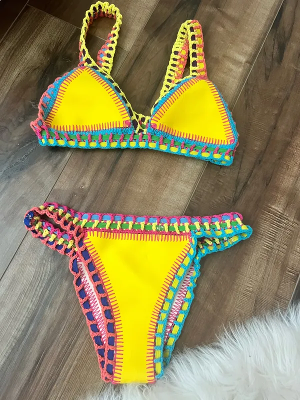 reversible crochet bikini  - Image 2
