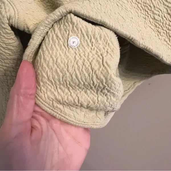 LULULEMON Textured Crewneck‎ Pullover - Image 5
