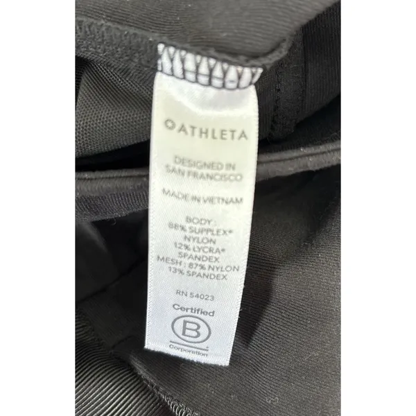 Athleta Women Black Metro Downtown Pull On Pants Joggers travel Size Small Tall - Image 10