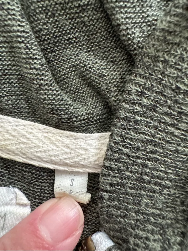 Out From Under Women's Olive Green Hooded Zip Sweater - Image 4