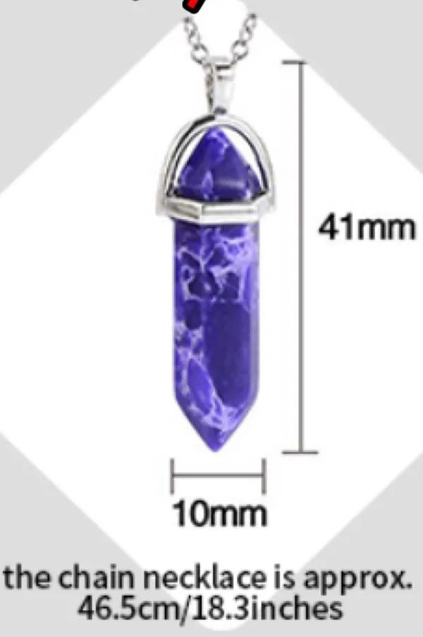 Chakra Crystal Necklace - Image 2