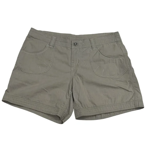 Kuhl‎ Kontra Beige Nylon Hiking Outdoor Camping Cargo Gorpcore Shorts Size 10 - Image 2