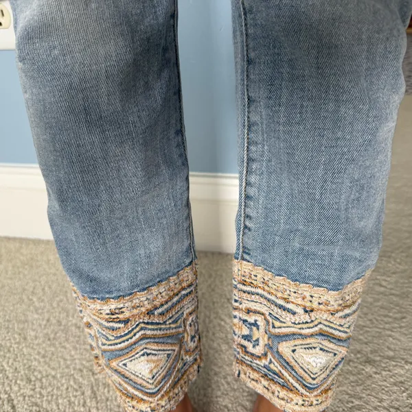 Driftwood Embroidered Jeans - Image 3