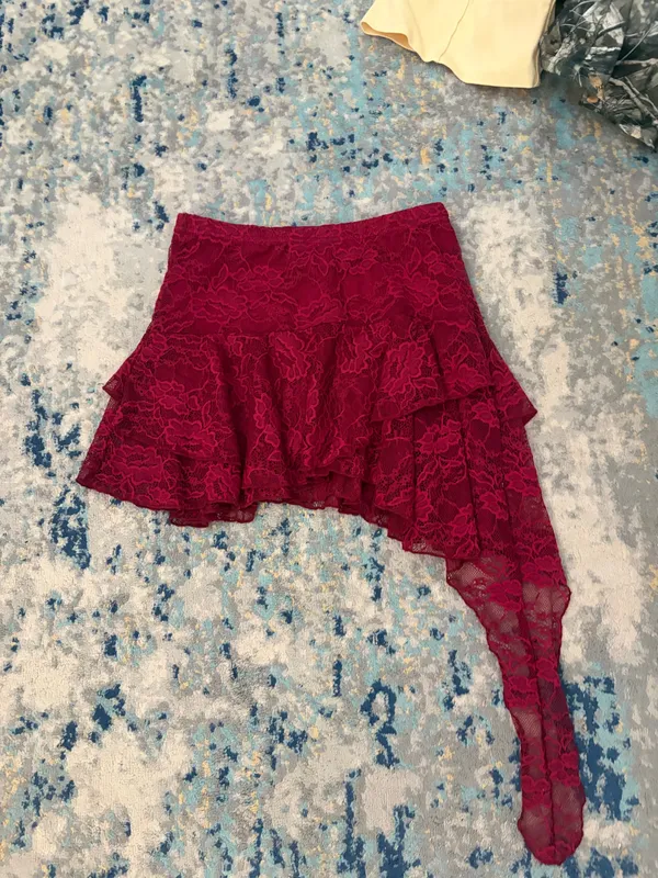 SheIn Red skirt - Image 2