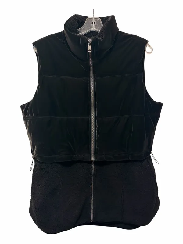 Spanx® Two-In-One Velour & Luxe Fleece Vest Large NWT - Image 3