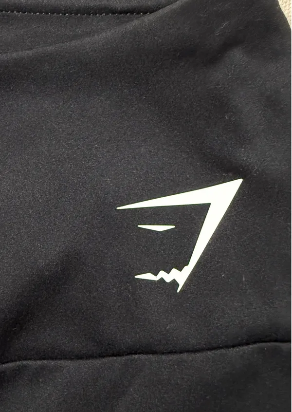 Gymshark Seamless Shorts size small black 2in inseam - Image 2
