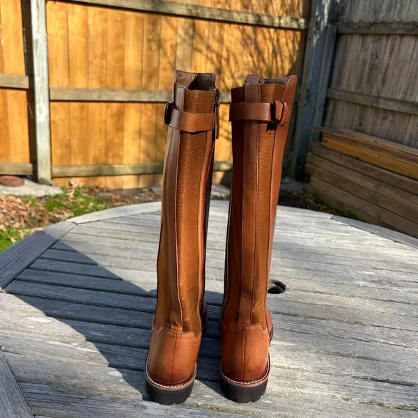 Knee High and Riding leather Boots- soft walk inara boots size 7.5‎ - Image 7
